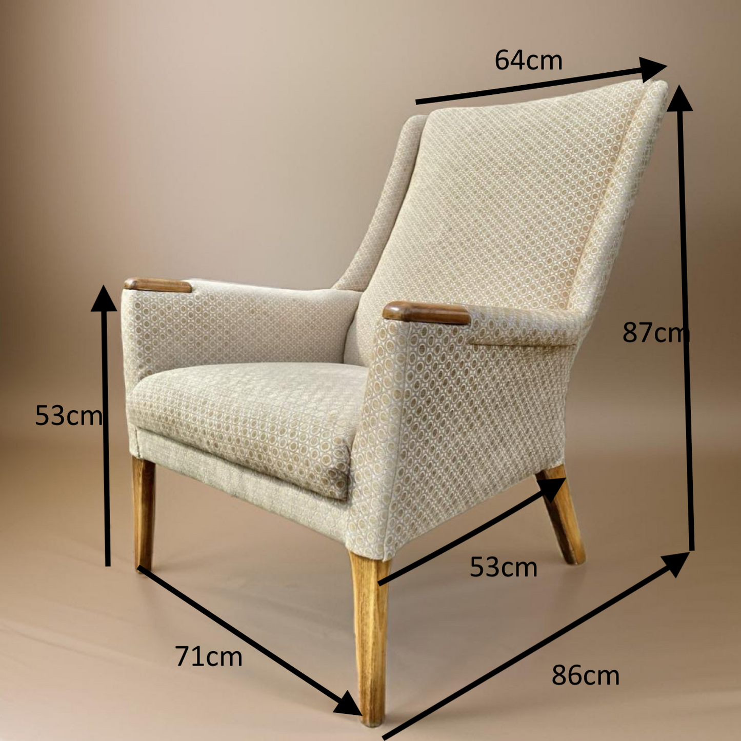 Mid-Century Parker Knoll Armchair