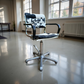 Vintage office, barstool or barbers chair